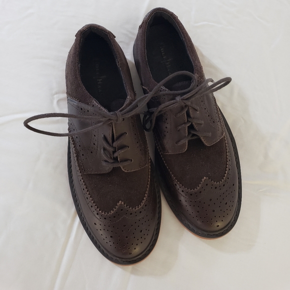 Cole Haan Other - Boy's Cole Haan Nike Air Suede & Leather Shoes